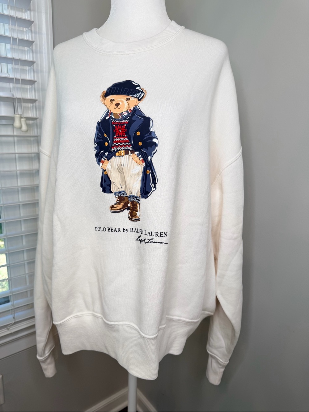 NWT Polo by Ralph Lauren Polo Bear Graphic Sweatshirt